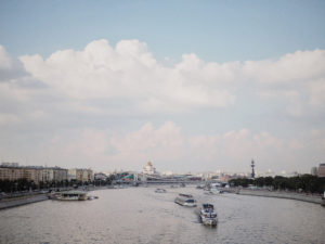 Москва в августе, Блог Марины Гиллер